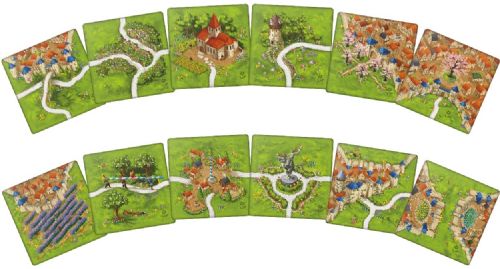 Carcassonne 4 seasons mini expansion The Spring